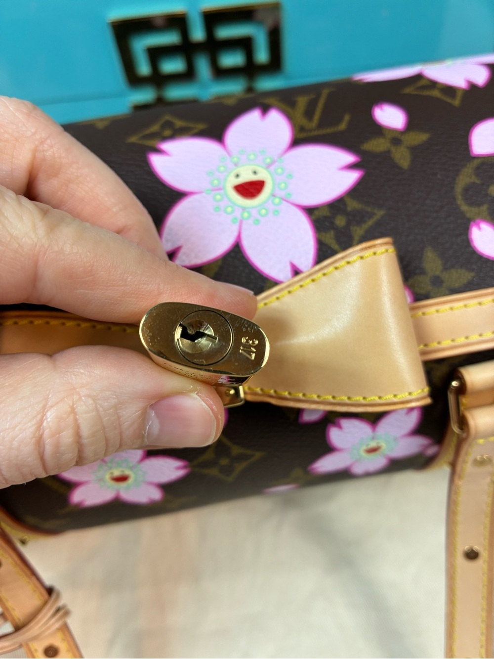 Louis Vuitton LV Murakami Cherry Blossom Papillon Bag - 2003 Fantastic Condition - Picture 8 of 16